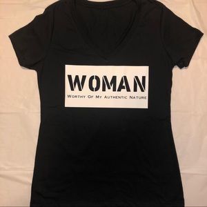 W.O.M.A.N- Worthy of my authentic nature tee